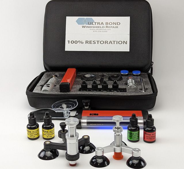 【確認用】　　Cristal Windshield Repair Kit with Hybrid Injector